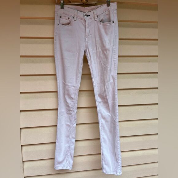 Hudson white skinny jeans, preowned, size 25 - Picture 1 of 9
